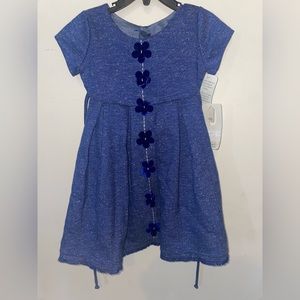 Toddler blue dress